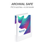 Samsill Economy 1" View Binders, 3-Ring , Made in USA, White, 12/Pack (I008537C)