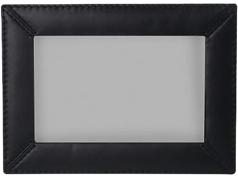 Club Rochelier Zenith Leather Picture Frame, Black (NP4142B)