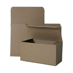 JAM Paper Gift Box with Open Lid, 12" x 6" x 6", Kraft (5383913)