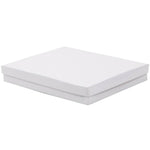 JAM PAPER Jewelry Gift Box, 5 5/8 x 7 1/8 x 1, White