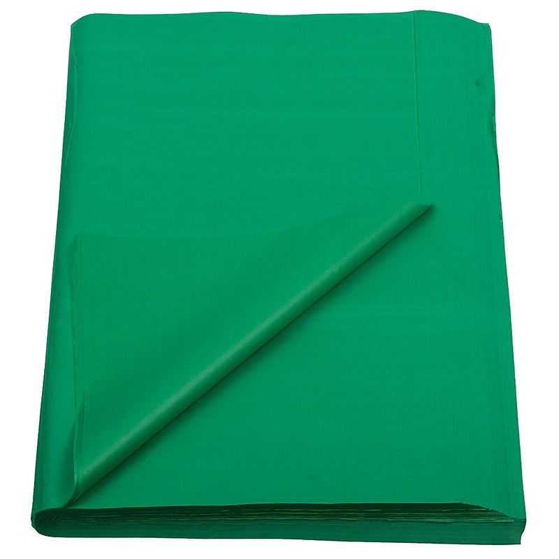 JAM Paper 20" x 26" Tissue Paper, Green, 480 Sheets/Pack (1152382)