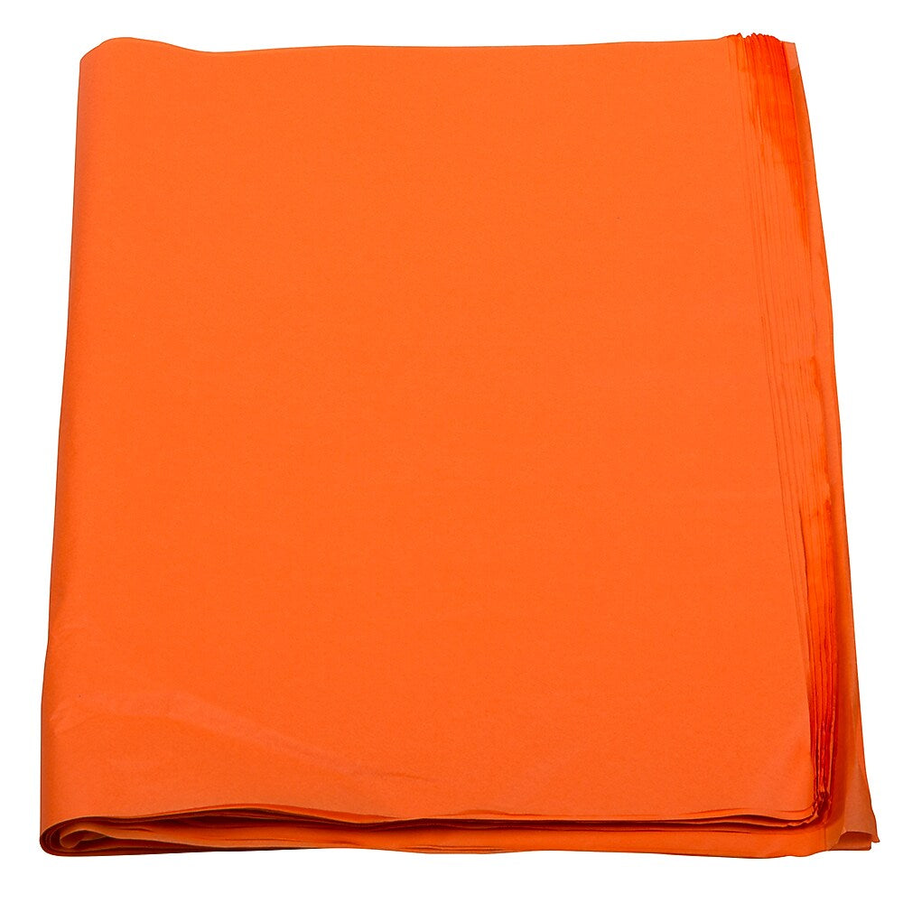 JAM Paper 20" x 26" Tissue Paper, Orange, 480 Sheets/Pack (1152384)