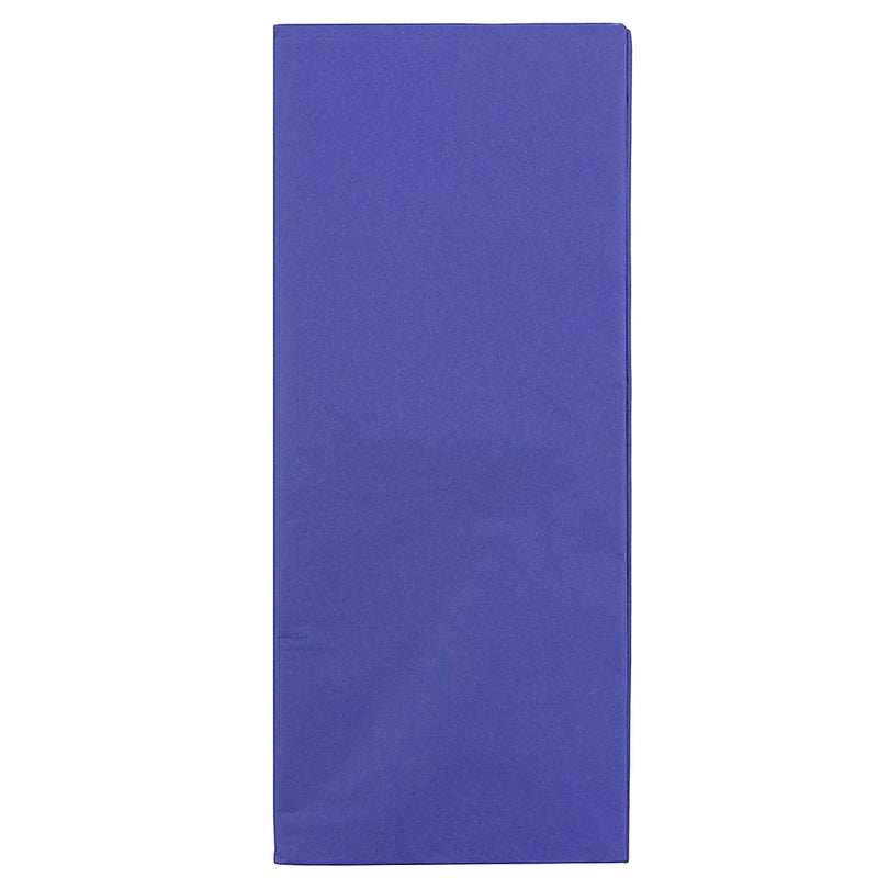 JAM Paper 20" x 26" Tissue Paper, Presidential Blue, 20 Sheets/Pack (1152354A)