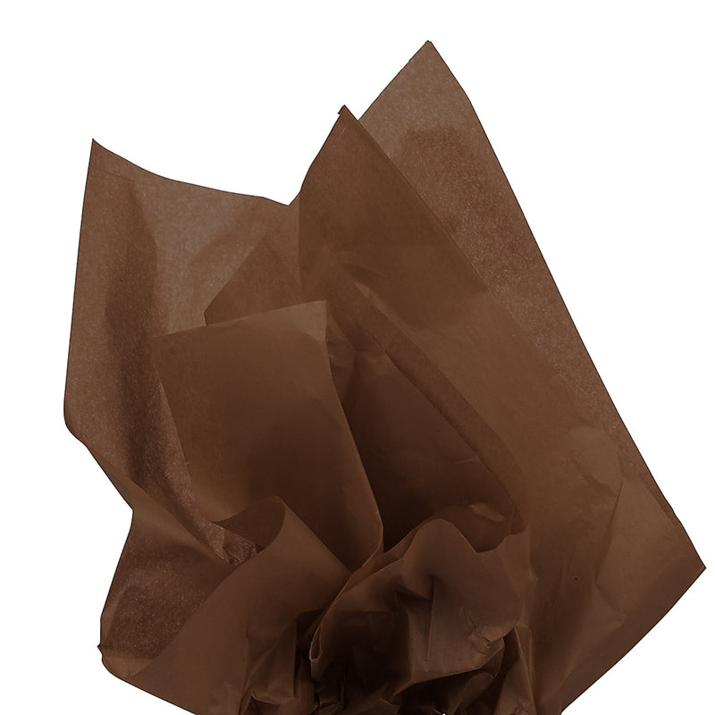 JAM Paper 20" x 26" Tissue Paper, Brown, 20 Sheets/pack (1152349A)
