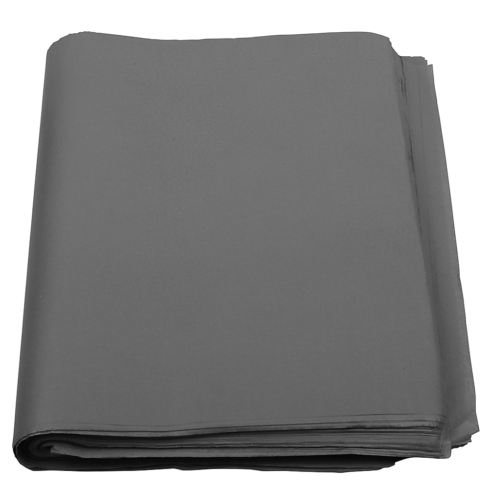 JAM Paper 20" x 26" Tissue Paper, Gray, 480 Sheets/Pack (1152387)