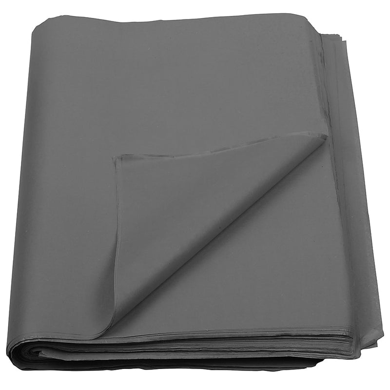 JAM Paper 20" x 26" Tissue Paper, Gray, 480 Sheets/Pack (1152387)