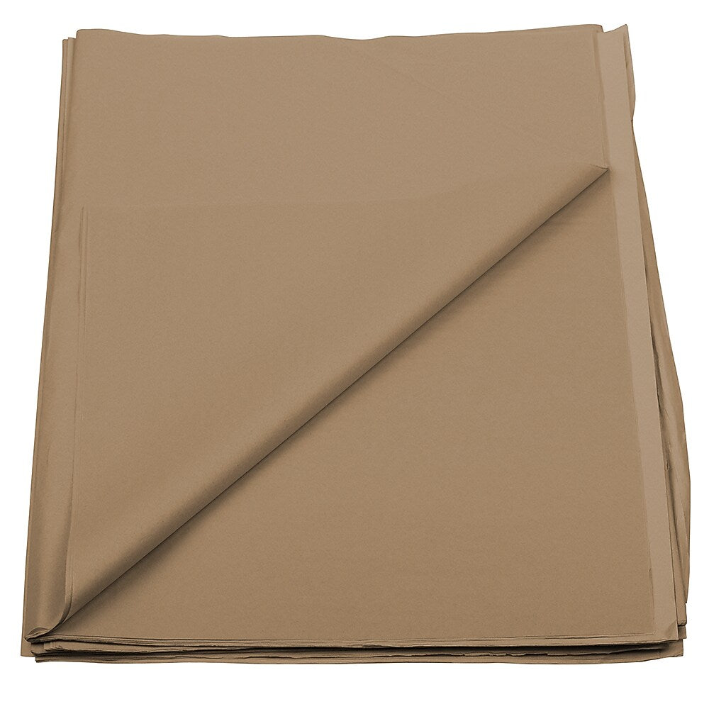 JAM Paper 20" x 26" Tissue Paper, Tan, 480 Sheets/Pack (1152381)