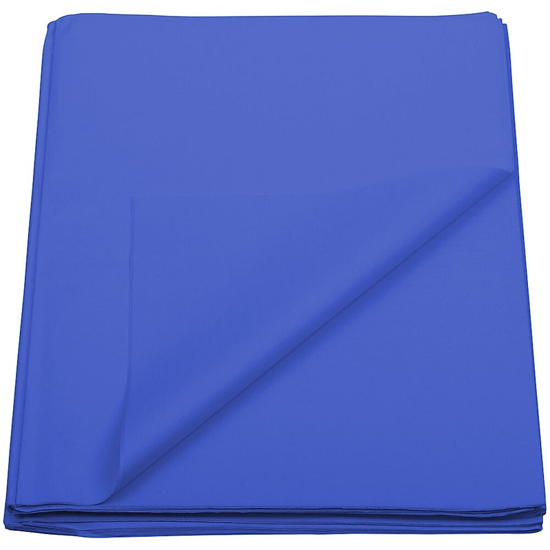 JAM Paper 20" x 26" Tissue Paper, Presidential Blue, 480 Sheets/Pack (1155679)