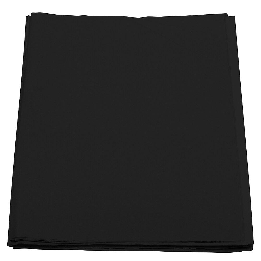 JAM Paper 20" x 26" Tissue Paper, Black, 480 Sheets/Pack (1152378)
