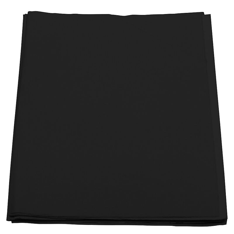 JAM Paper 20" x 26" Tissue Paper, Black, 480 Sheets/Pack (1152378)