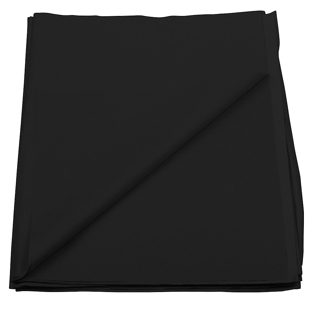 JAM Paper 20" x 26" Tissue Paper, Black, 480 Sheets/Pack (1152378)