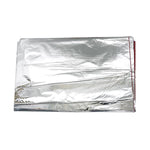 JAM Paper 20" x 26" Tissue Paper, Silver Mylar, 100 Sheets/Ream (1172423)