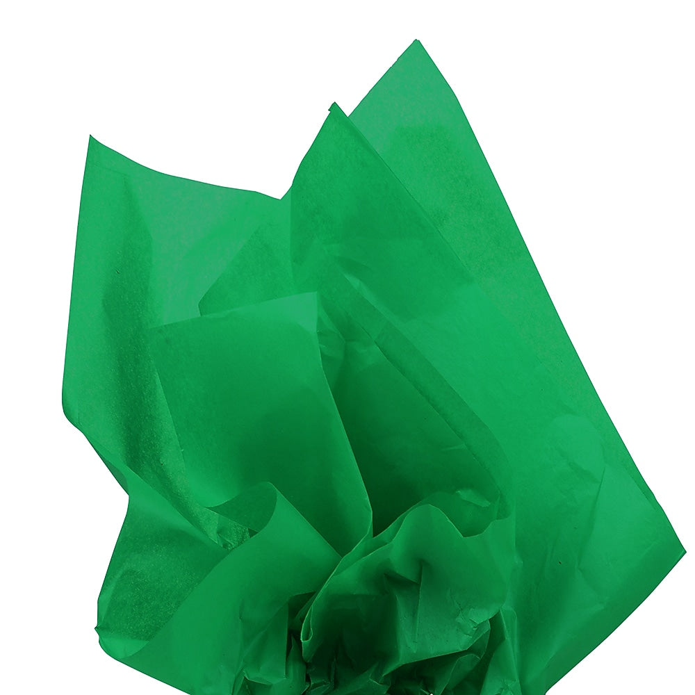 JAM Paper 20" x 26" Tissue Paper, Green, 20 Sheets/Pack (1152352A)