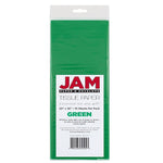 JAM Paper 20" x 26" Tissue Paper, Green, 20 Sheets/Pack (1152352A)