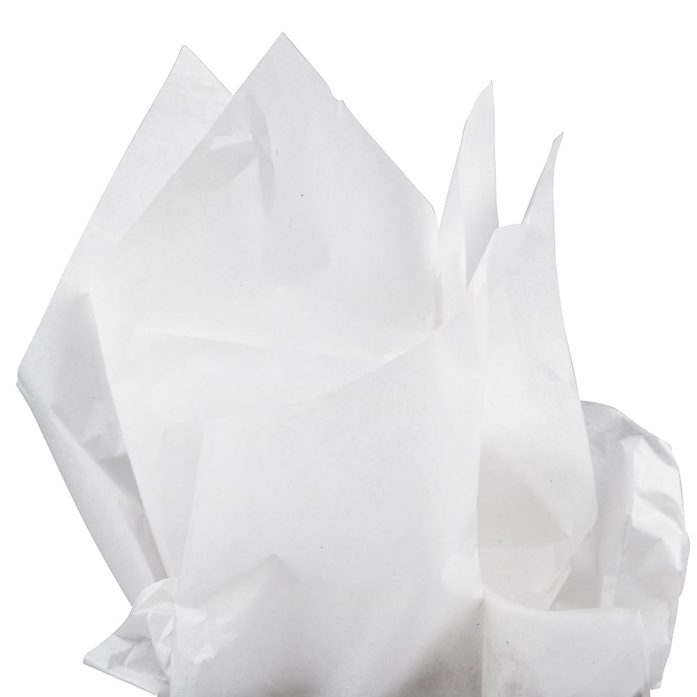 JAM Paper 20" x 26" Tissue Paper, White, 10 Sheets/Pack (11537395A)