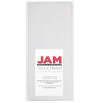 JAM Paper 20" x 26" Tissue Paper, White, 10 Sheets/Pack (11537395A)