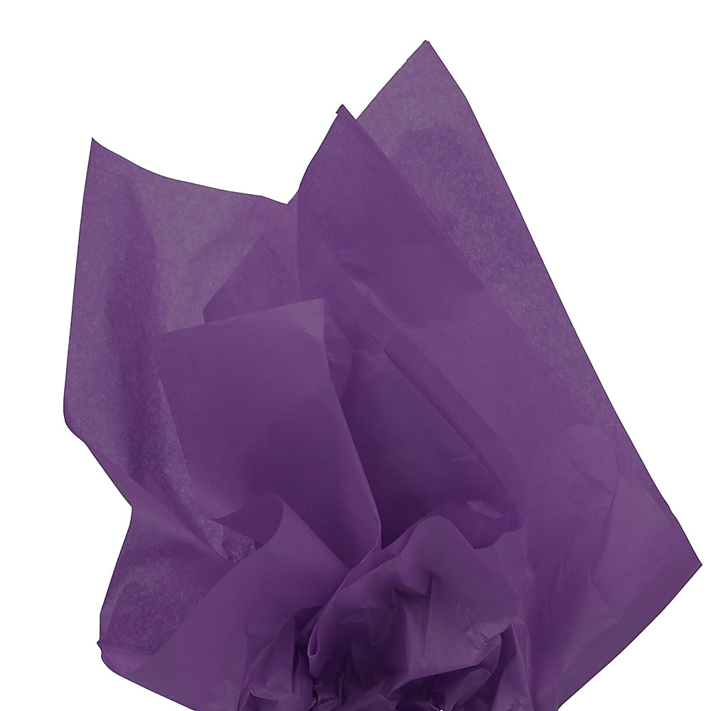 JAM Paper 20" x 26" Tissue Paper, Purple, 20 Sheets/Pack (1152355A)