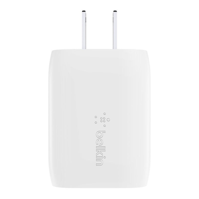Belkin BOOST CHARGE USB-C to Lightning Car Charger for Multiple Brands, White (WCA003dqWH)