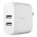 Belkin BOOST CHARGE USB-A Wall Charger with Cable, 24W, White (WCD001DQ1MWH)