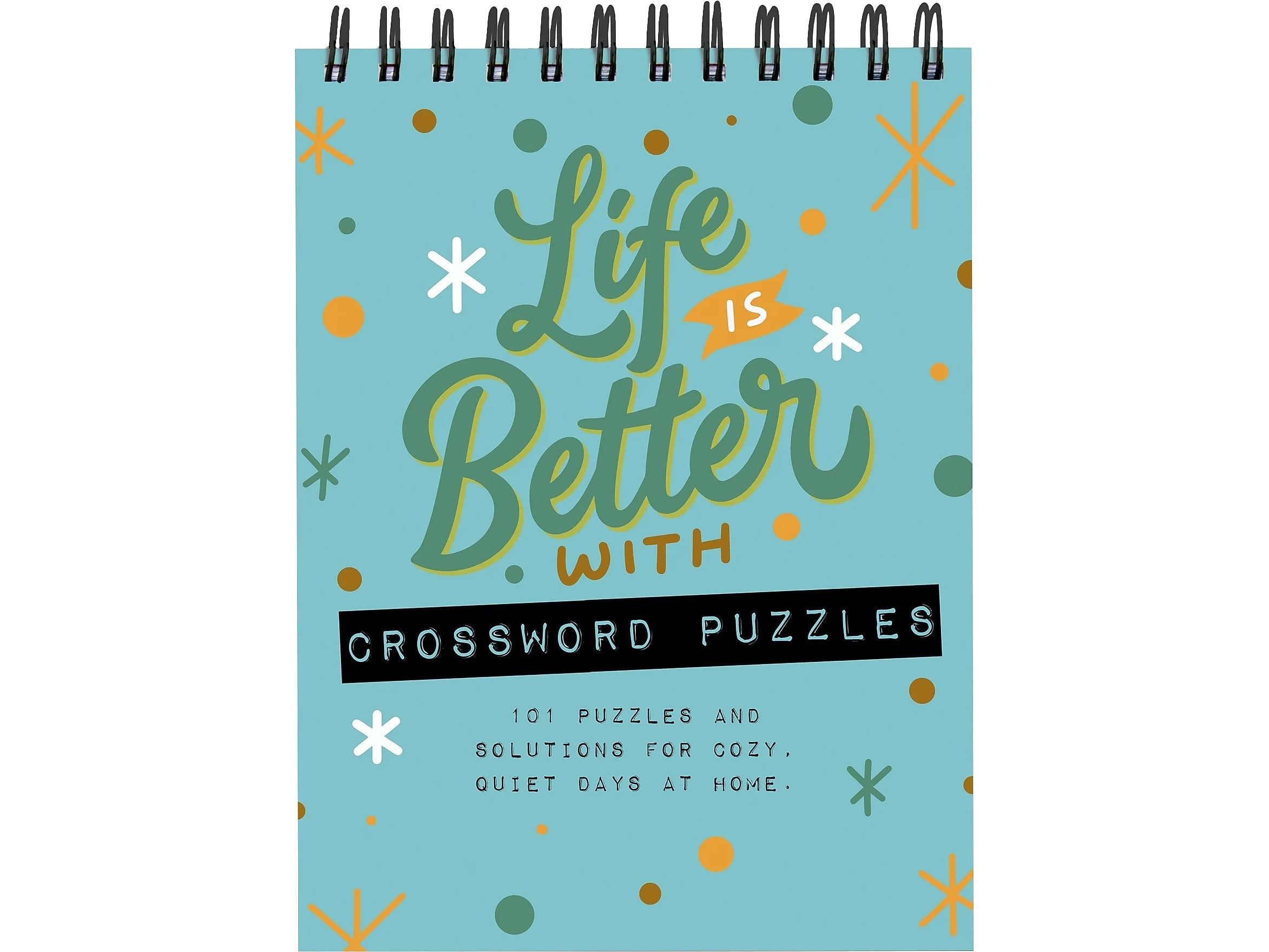 TF Publishing Life is Better Crossword Puzzle Pad, Entertainment, Multi-Grade (99-3999)