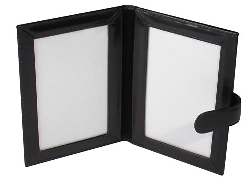 Club Rochelier Zenith Small Leather Book Picture Frame, Glossy Brown (ZN4143)