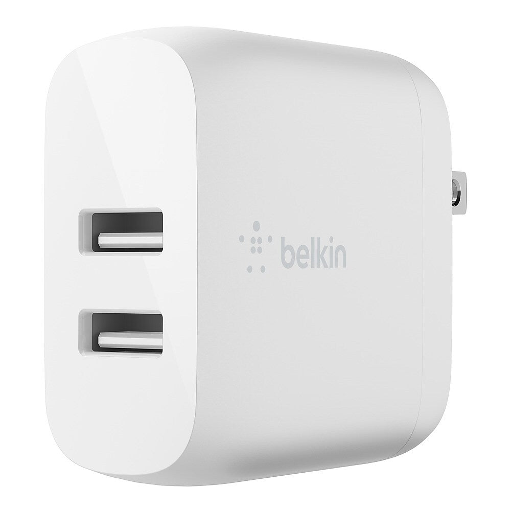Belkin BOOST CHARGE USB-A Wall Charger for Multiple Brands, White (WCB002dqWH)