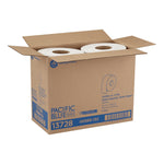 Pacific Blue Select Jumbo Jr. Toilet Paper, 2-ply, White, 1000 ft./Roll, 8 Rolls/Carton (13728)