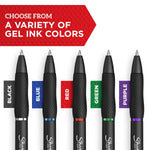 Sharpie S-Gel Gel Pen, Medium Point, Black Ink, 36/Pack (2096193)