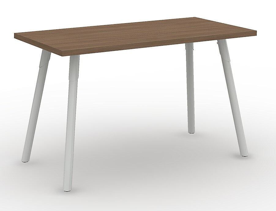 Allsteel Approach Fixed Height Table, Neowalnut/White (WKTABLE4830003)
