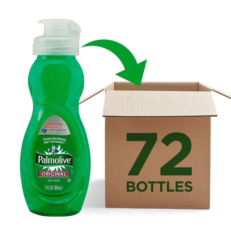 Palmolive Liquid Dish Soap, Original Scent, 3 oz., 72/Carton (201417)