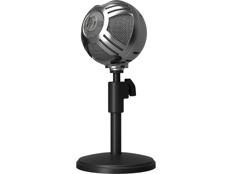 Arozzi Sfera SFERA-CHROME Wired Desktop Microphone, Chrome