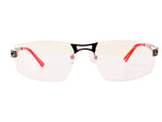 Arozzi Visione No Power Reading Glasses, Red (VX600-5)