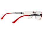 Arozzi Visione No Power Reading Glasses, Red (VX600-5)
