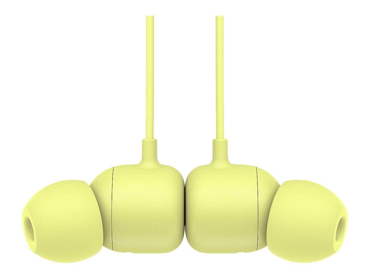 Beats By Dre Flex Wireless Bluetooth Stereo Earbuds, USB-C, Yuzu Yellow (MYMD2LL/A)