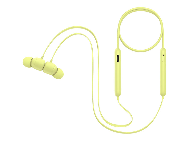 Beats By Dre Flex Wireless Bluetooth Stereo Earbuds, USB-C, Yuzu Yellow (MYMD2LL/A)