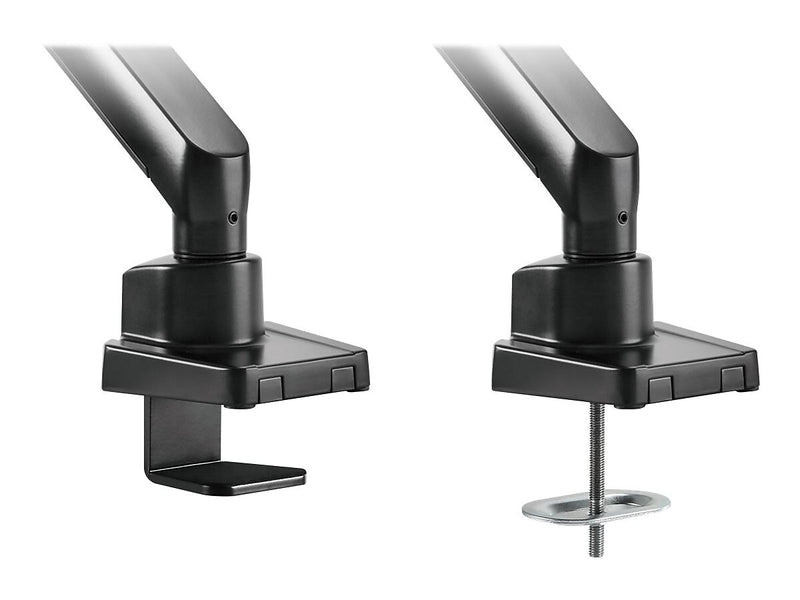 SIIG Aluminum Mechanical Spring Slim Monitor Arm - Single, Up to 32", Black (CE-MT2T12-S1)