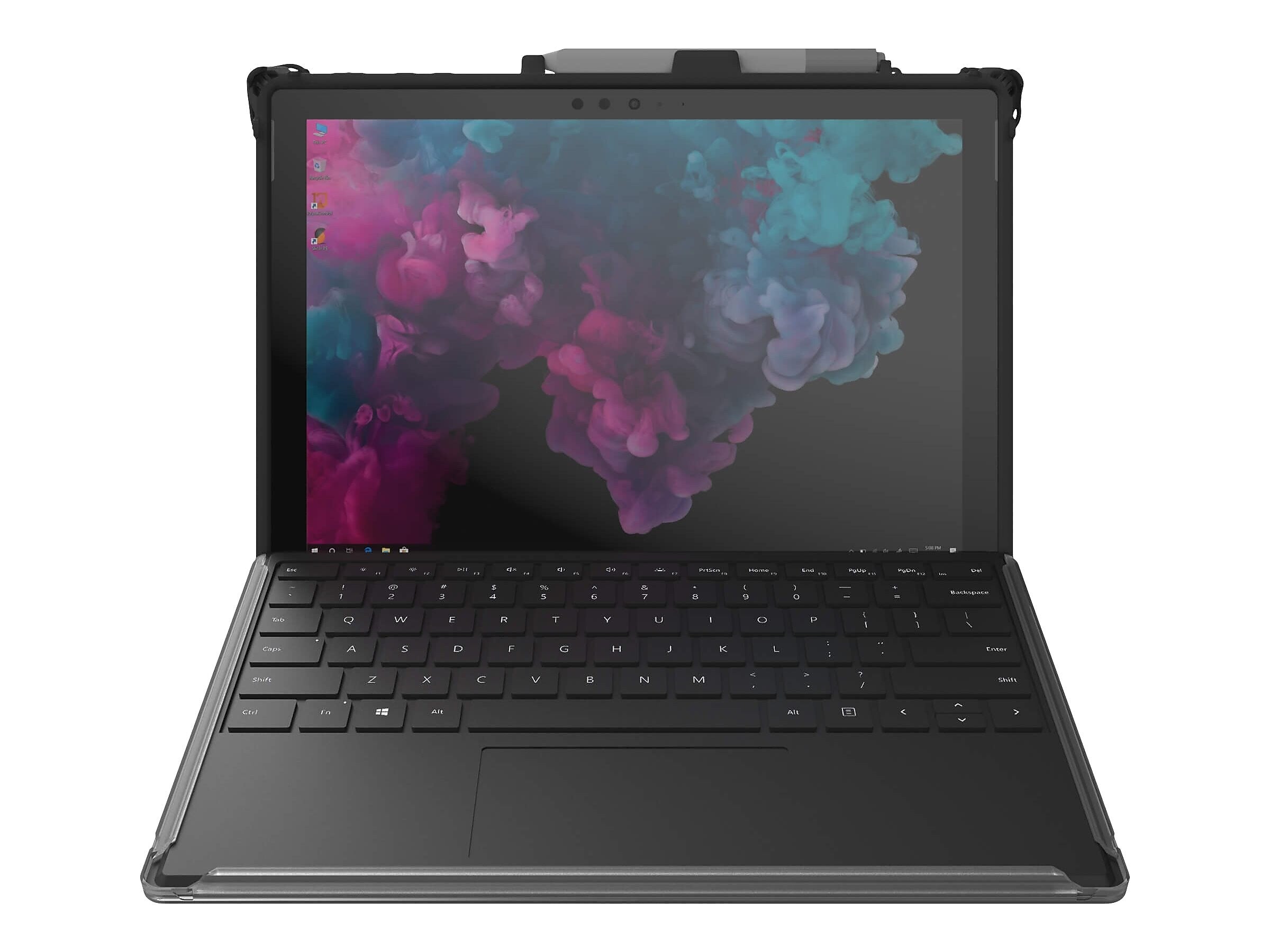 The Joy Factory CWM310MP aXtion Edge MP Case for Microsoft Surface Pro, Black/Transparent
