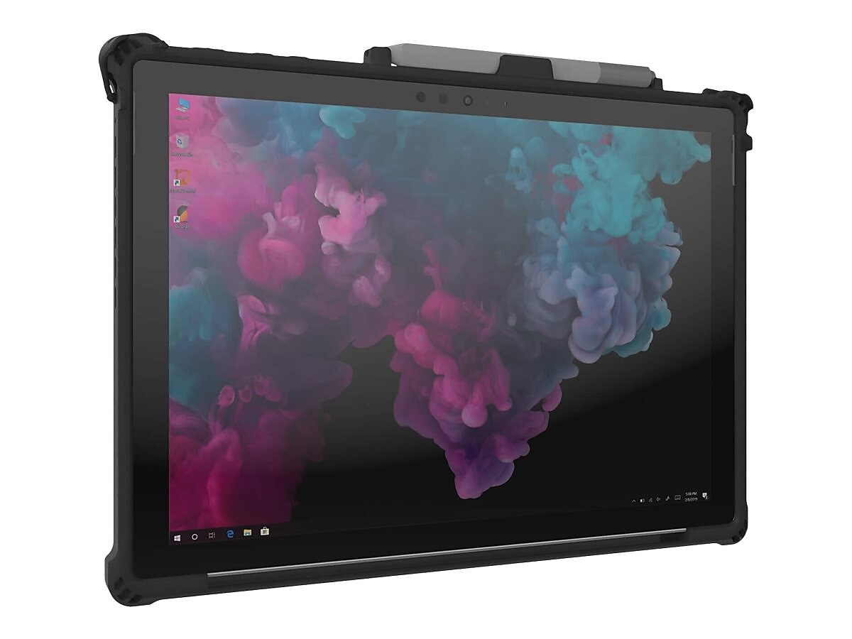 The Joy Factory CWM310MP aXtion Edge MP Case for Microsoft Surface Pro, Black/Transparent