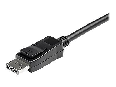 StarTech HD2DPMM2M 6.56' DisplayPort Video Cable, Black