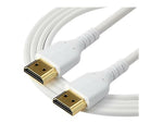 StarTech RHDMM2MPW 6.56' HDMI Audio/Video Cable, White