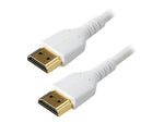 StarTech RHDMM2MPW 6.56' HDMI Audio/Video Cable, White