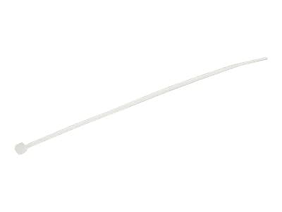 StarTech 1000 Pack 6" Cable Ties - White Medium Nylon/Plastic Zip Adjustable Network Wraps UL TAA Nylon Tie (CBMZT6NK)