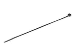 StarTech 1000 Pack 8" Cable Ties - Black Large Nylon/Plastic Zip Adjustable Network Wraps UL TAA Nylon Tie (CBMZT8BK)