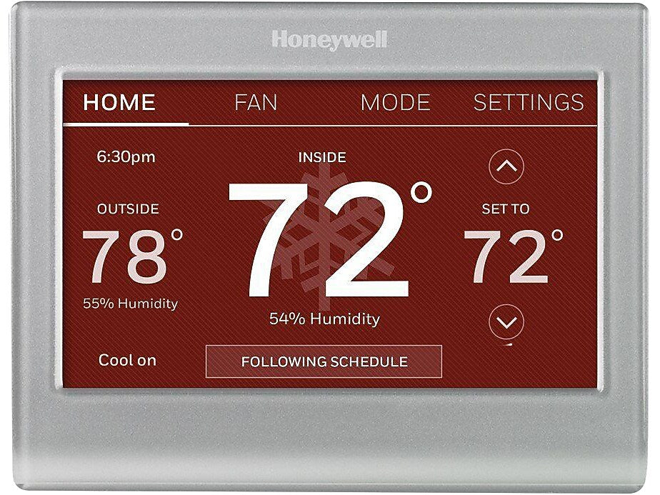 Honeywell Smart Color WiFi Smart Thermostat, White (RTH9585WF1004/W)