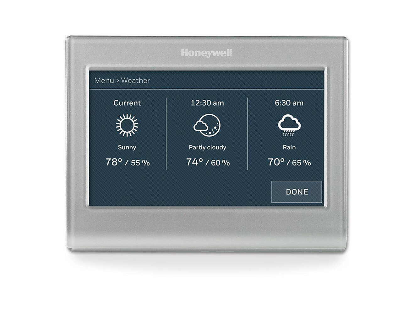 Honeywell Smart Color WiFi Smart Thermostat, White (RTH9585WF1004/W)