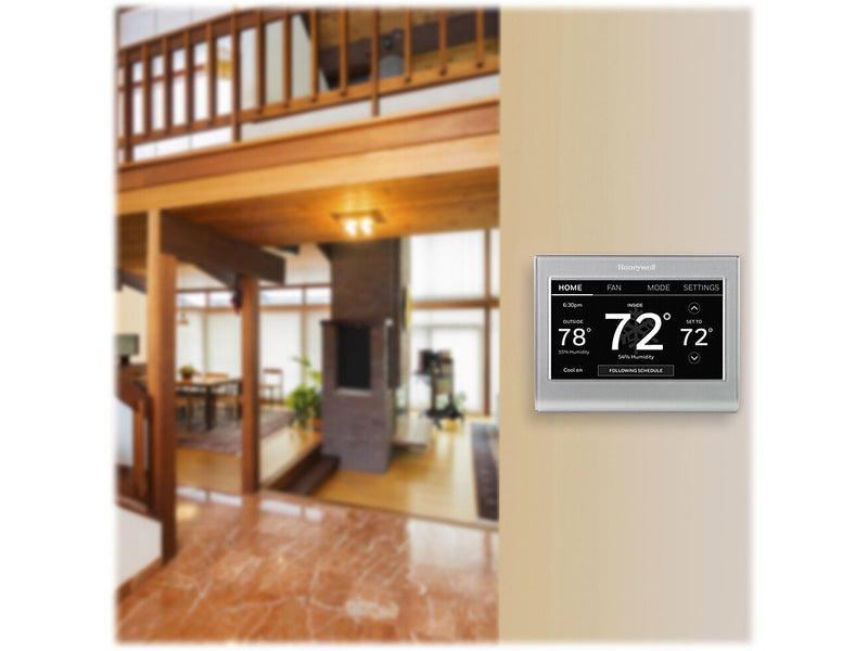 Honeywell Smart Color WiFi Smart Thermostat, White (RTH9585WF1004/W)