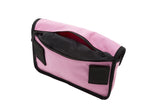 Manhattan Portage Wards Island Fabric Water Resistant Messenger Bag, Pink (1120 PNK)
