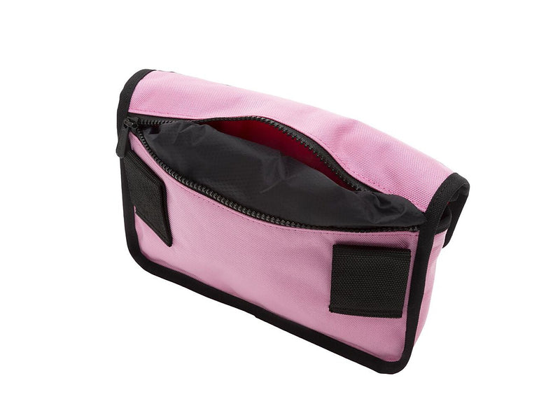Manhattan Portage Wards Island Fabric Water Resistant Messenger Bag, Pink (1120 PNK)