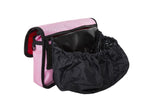Manhattan Portage Wards Island Fabric Water Resistant Messenger Bag, Pink (1120 PNK)