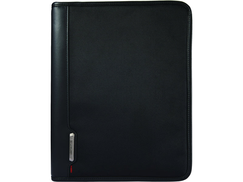 Samsonite Xenon Business Fabric Padfolio with Zipper Closure, Black (116466-1041)